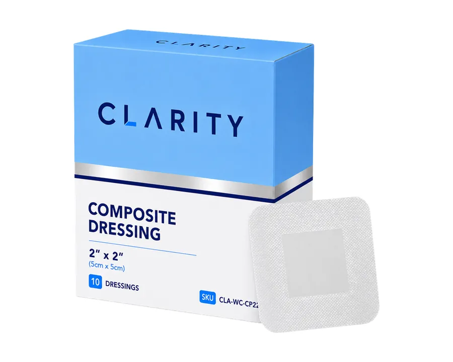 Bordered Composite Dressing